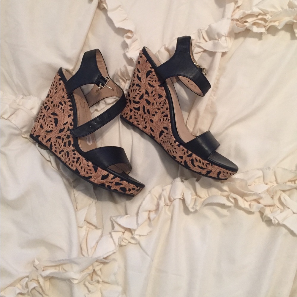 Jessica Simpson wedges